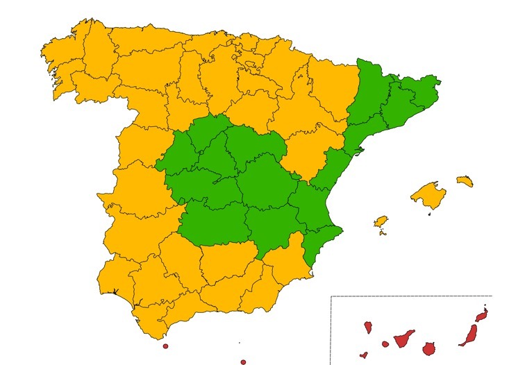 Mapa alcance greográfico